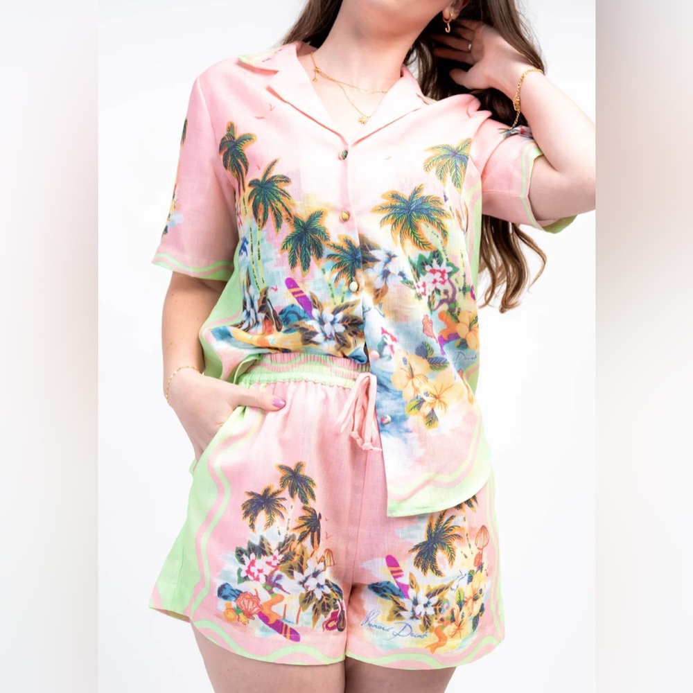 Lilly’s Kloset "MIAMI STREETS" SHORT-SET